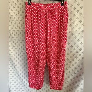 Gap Body Pajama Geometric Jogger Pants